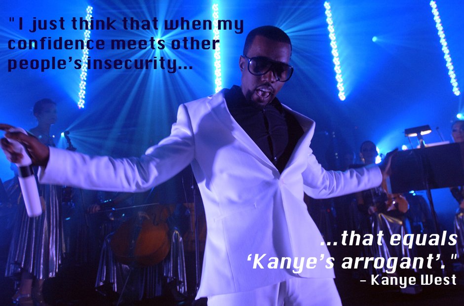 Kanye West Quote: "I just think that when my confidence Kanye West Quote: "I just think that when my confidence