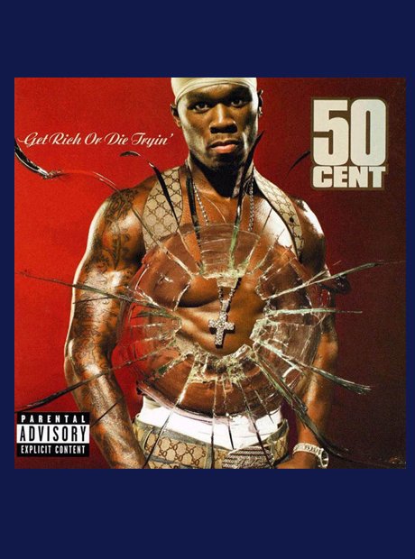 50 cent get rich or die tryin album cover